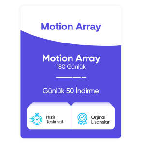 Motion Array – 180 Günlük